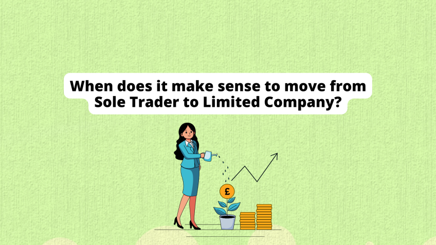 When to move from sole trader to limited